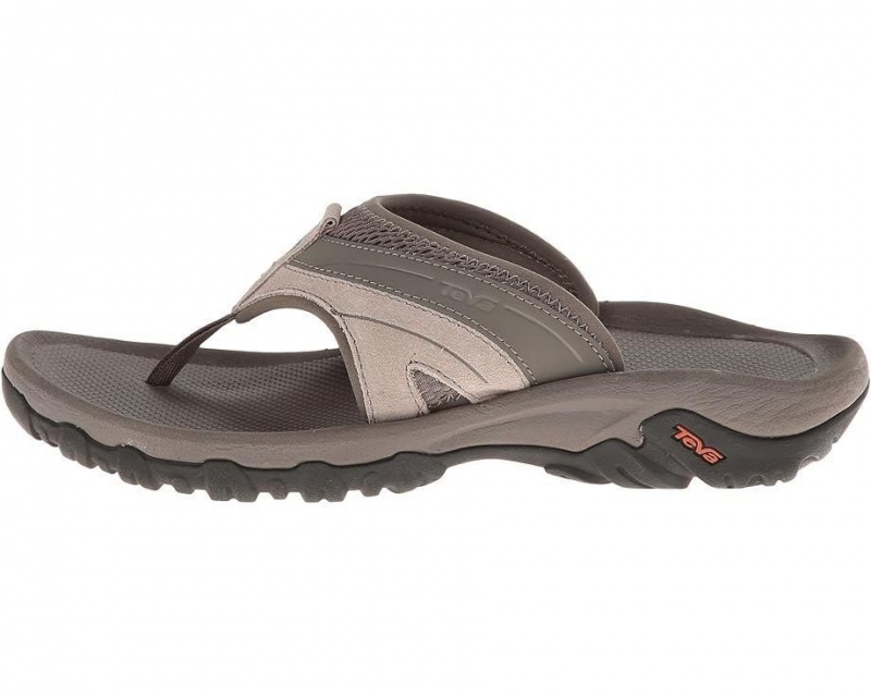 Teva Pajaro Men's Flip Flops Brown | 59DJEXVFC