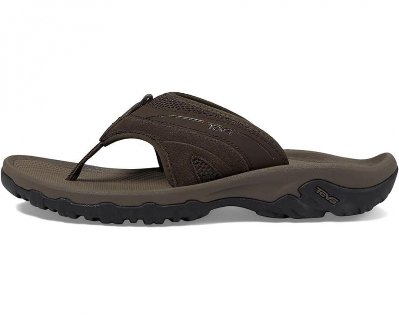 Teva Pajaro Men's Flip Flops Brown | 60DRHJBYW