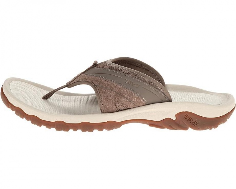 Teva Pajaro Men's Flip Flops Brown | 93PTHQJVY