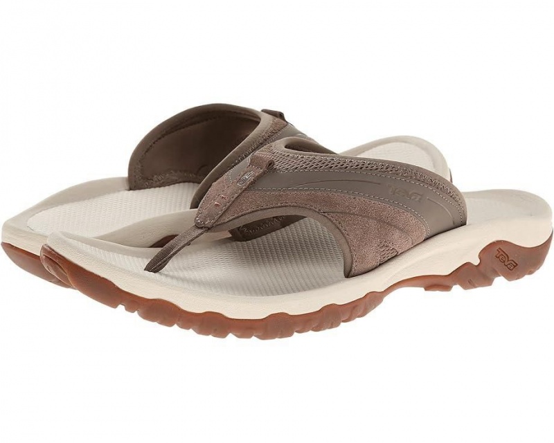 Teva Pajaro Men\'s Flip Flops Brown | 93PTHQJVY