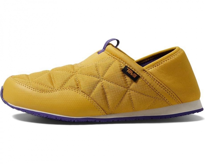 Teva Reember Kids' Sneakers Yellow | 59ERMSJCW