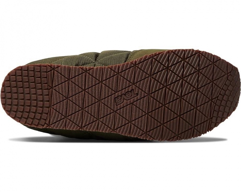 Teva Reember Men's Sneakers Olive | 86OHUDJBS