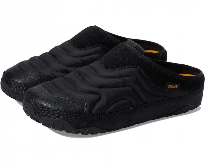 Teva Reember Terrain Men\'s Slippers Black | 87QKZGRLI