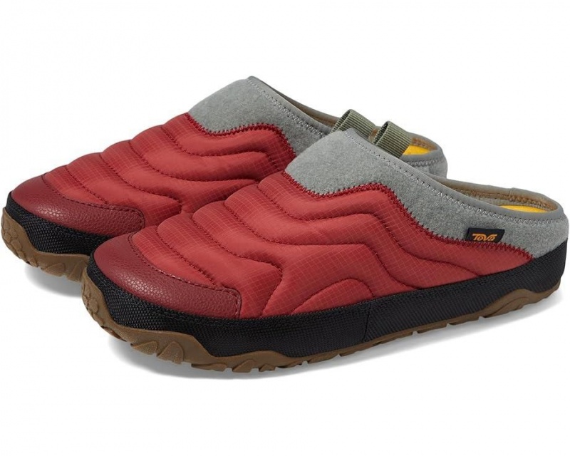 Teva Reember Terrain Men\'s Slippers Red | 36EPCKTZO