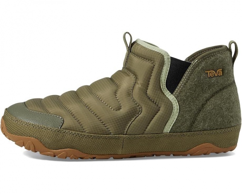 Teva Reember Terrain Mid Men's Slippers Green | 71QJXLEYT