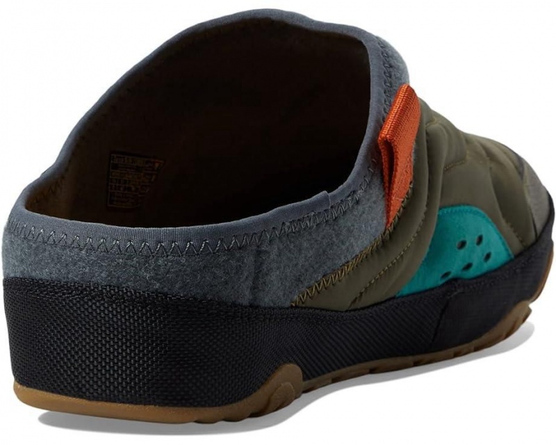 Teva Reember Terrain Women's Slippers Olive | 38BSXPCHE