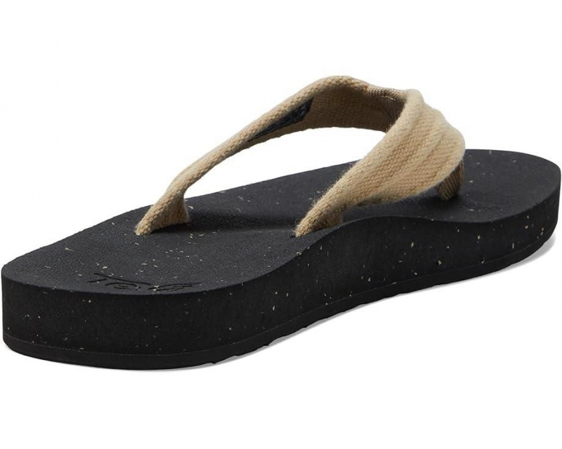 Teva Reflip Canvas Men's Flip Flops Brown | 15QXTFKSW