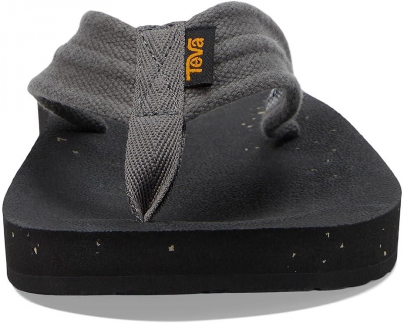 Teva Reflip Canvas Men's Flip Flops Grey | 20LBGQUME