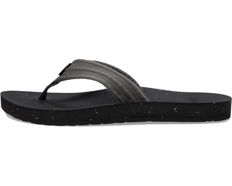 Teva Reflip Canvas Men's Flip Flops Grey | 20LBGQUME