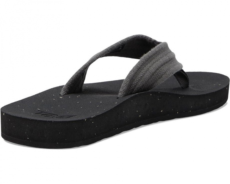 Teva Reflip Canvas Men's Flip Flops Grey | 20LBGQUME