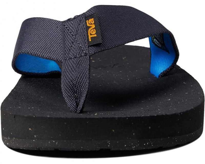 Teva Reflip Men's Flip Flops Black | 05YQEPVKM