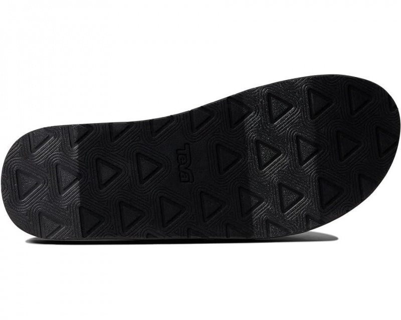 Teva Reflip Men's Flip Flops Black | 05YQEPVKM