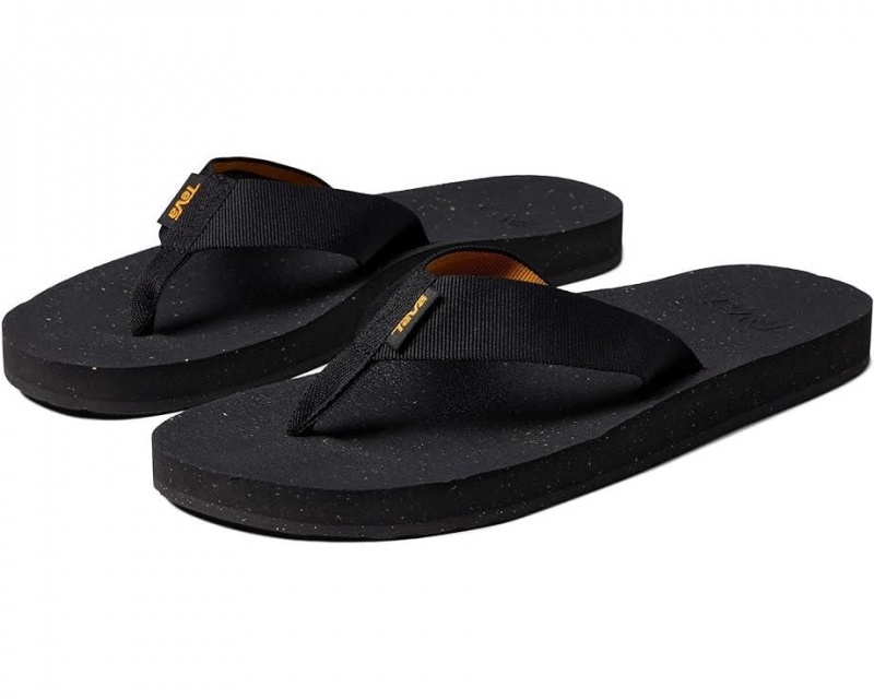 Teva Reflip Men\'s Flip Flops Black | 90AHIOVSM