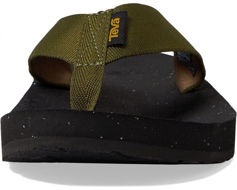 Teva Reflip Men's Flip Flops Green | 19AVEIXDL