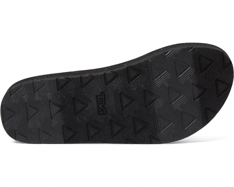 Teva Reflip Strappy Gradiate Women's Flip Flops Black | 16IOQNKCL