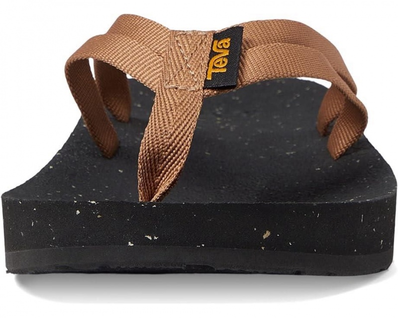 Teva Reflip Strappy Women's Flip Flops Brown | 50ULZQTFC