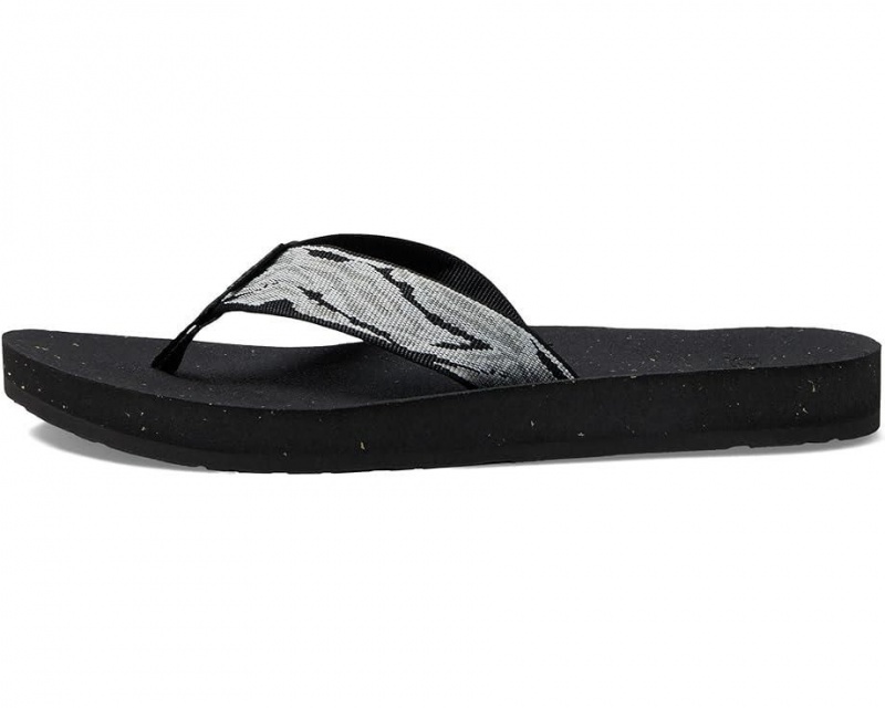 Teva Reflip Women's Flip Flops Black | 52OETYHDU