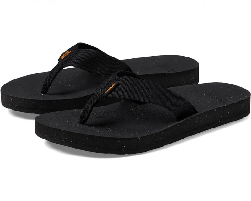 Teva Reflip Women\'s Flip Flops Black | 53EBAUVOQ