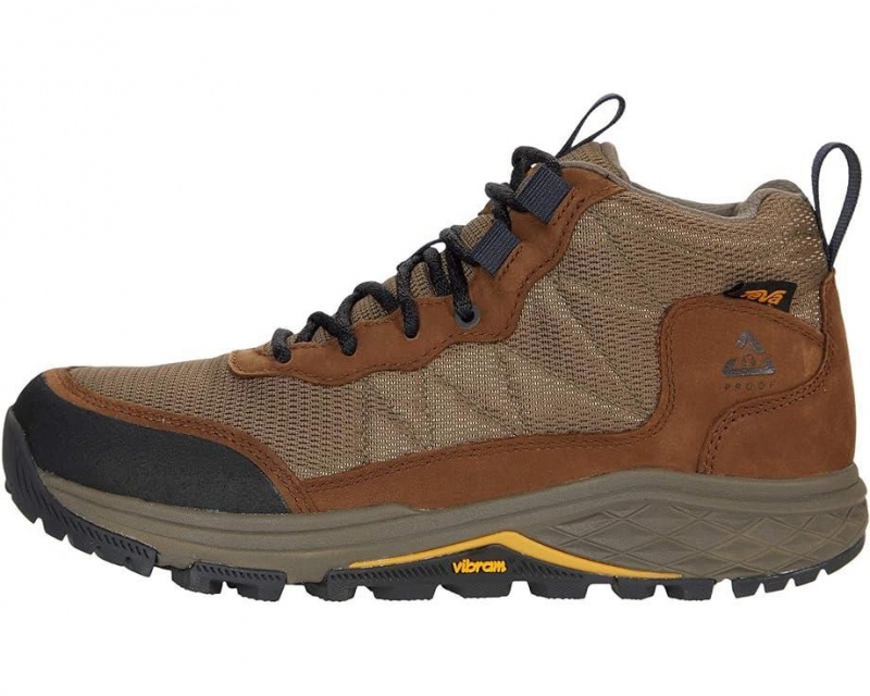 Teva Ridgeview Mid Men's Hiking Boots Brown | 28AZCIJSX