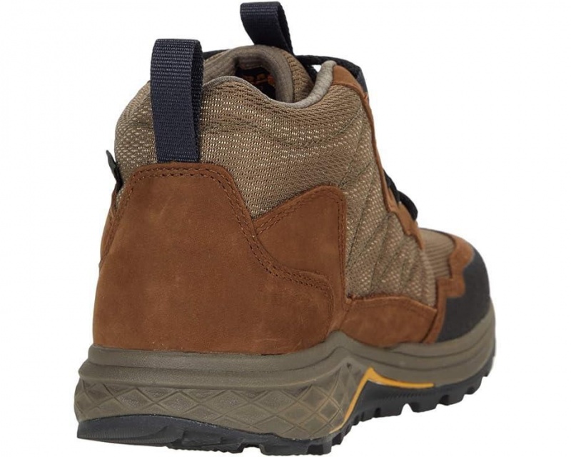 Teva Ridgeview Mid Men's Hiking Boots Brown | 28AZCIJSX