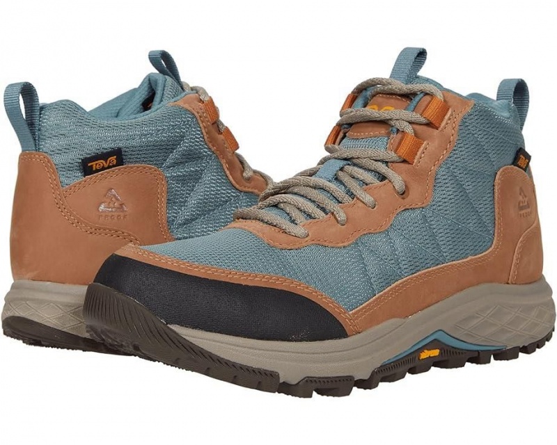 Teva Ridgeview Mid Women\'s Hiking Boots Blue | 51DCLWBHI