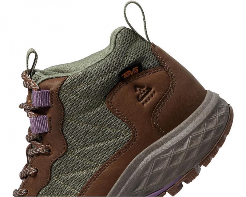 Teva Ridgeview Mid Women's Hiking Boots Brown | 01CQMEJPT