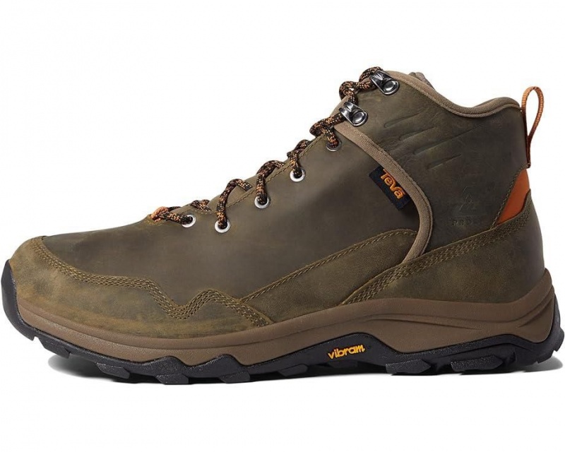 Teva Riva Mid Rp Men's Hiking Boots Brown | 83ZALECPK