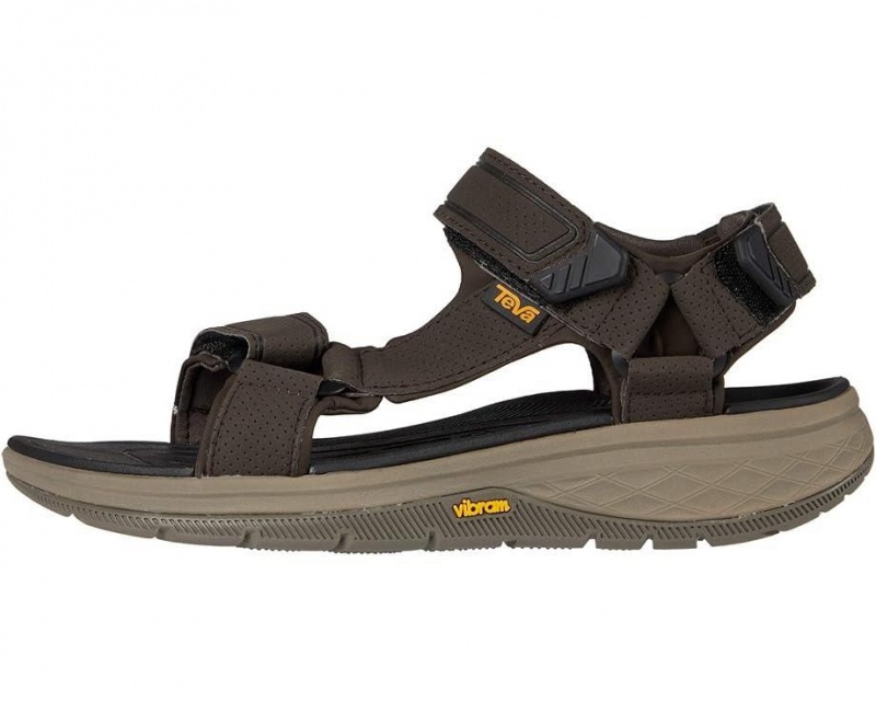 Teva Strata Universal Men's Sandals Brown | 08YJVZEKM