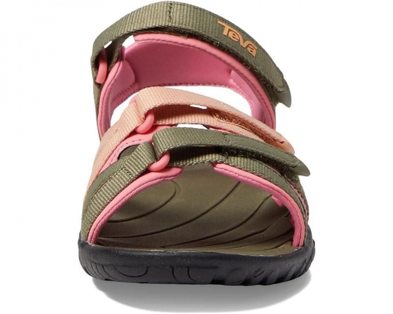 Teva Tirra Kids' Sandals Green | 53DFHUKSL