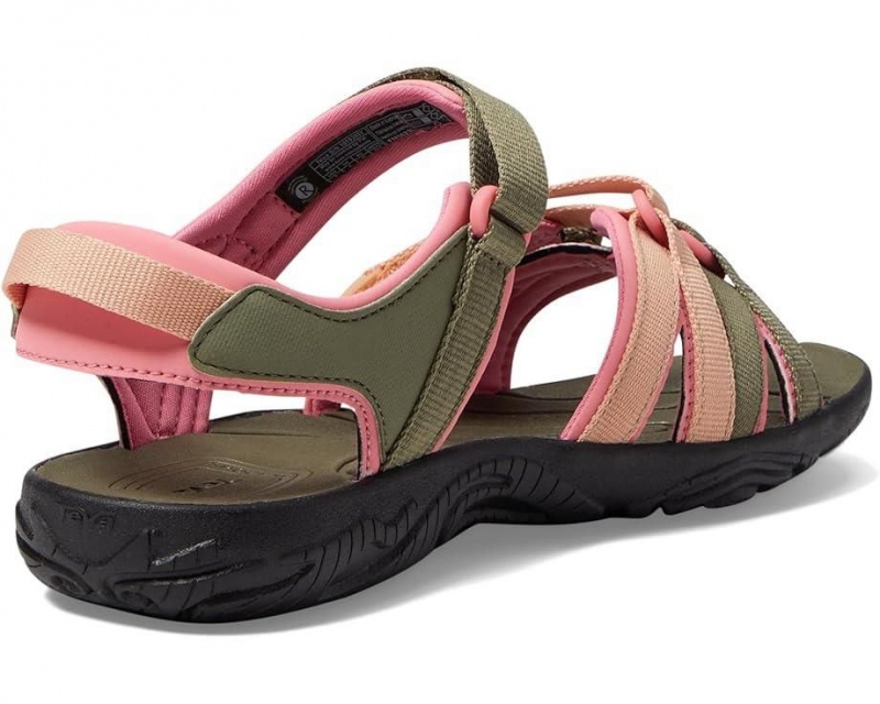 Teva Tirra Kids' Sandals Green | 53DFHUKSL