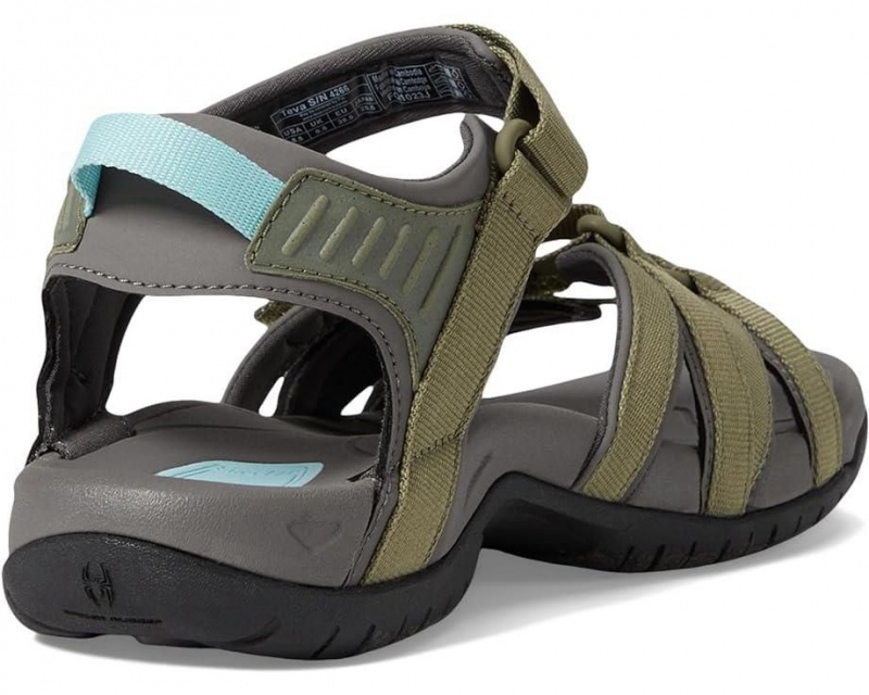 Teva Tirra Women's Sandals Green | 27IPBJTZV