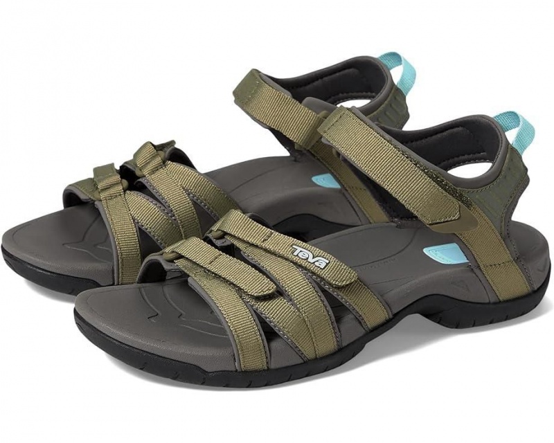 Teva Tirra Women\'s Sandals Green | 27IPBJTZV