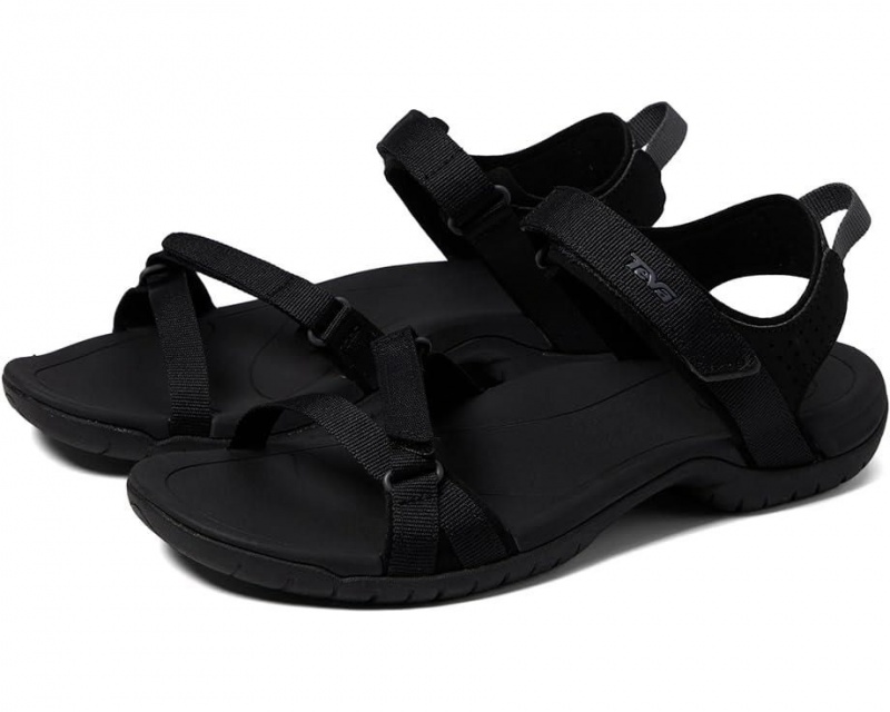 Teva Verra Women\'s Sandals Black | 86LJHEMPV