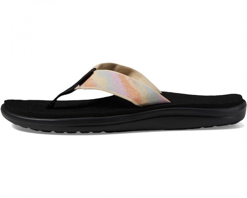 Teva Voya Women's Flip Flops Black | 03ZNXHCDK