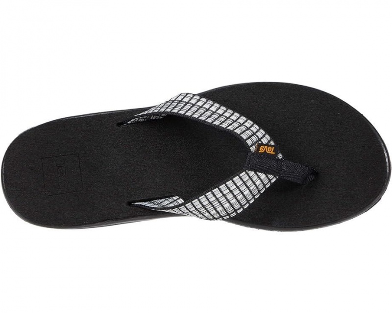 Teva Voya Women's Flip Flops Black | 21SEPILXY