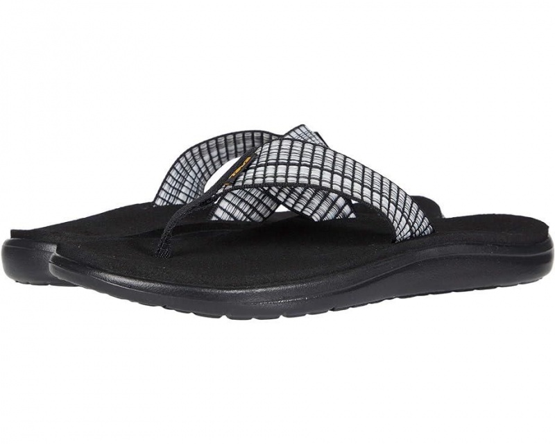 Teva Voya Women\'s Flip Flops Black | 21SEPILXY