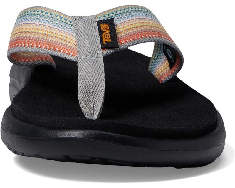 Teva Voya Women's Flip Flops Black | 38VTWSREL