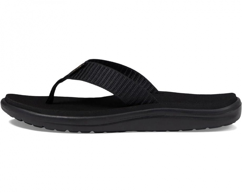 Teva Voya Women's Flip Flops Black | 90EQJBAMS