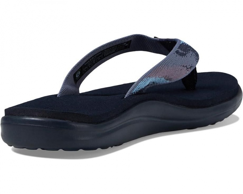 Teva Voya Women's Flip Flops Blue | 07YMQOJEC