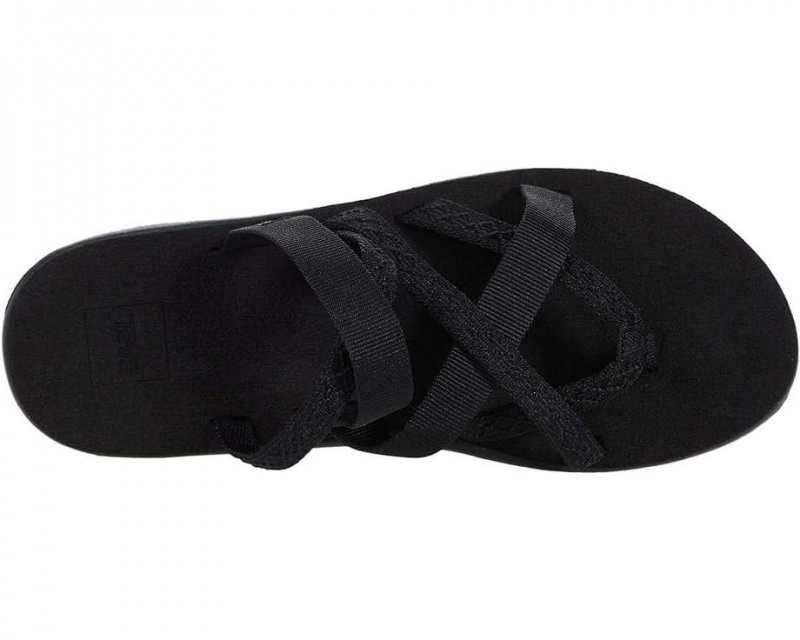 Teva Voya Zillesa Women's Flip Flops Black | 62ECAXJSG