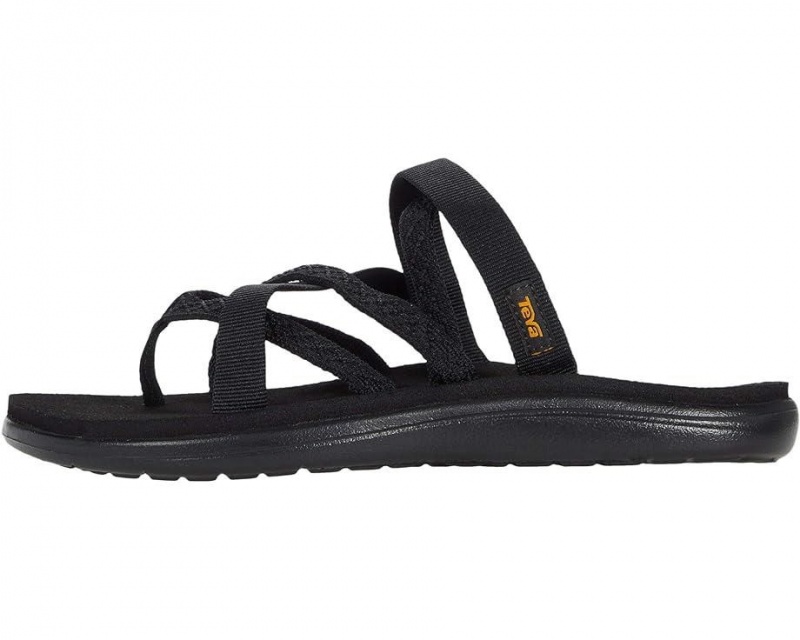 Teva Voya Zillesa Women's Flip Flops Black | 62ECAXJSG