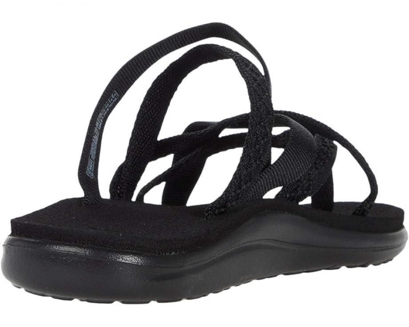 Teva Voya Zillesa Women's Flip Flops Black | 62ECAXJSG