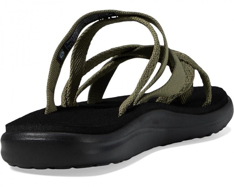 Teva Voya Zillesa Women's Flip Flops Green | 12TGKSHXB