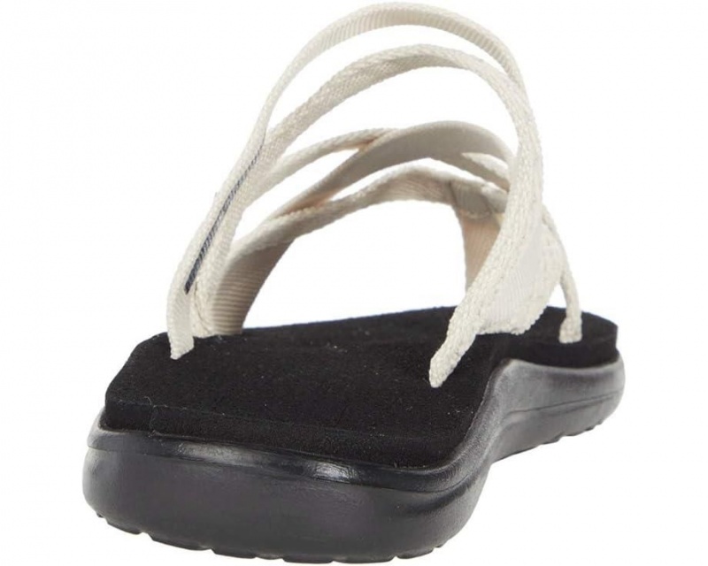 Teva Voya Zillesa Women's Flip Flops White | 20JCMYFVH