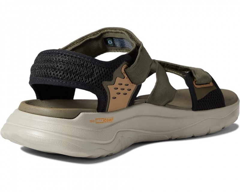 Teva Zymic Men's Sandals Olive | 57BDJLKSA