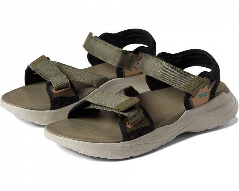 Teva Zymic Men\'s Sandals Olive | 57BDJLKSA